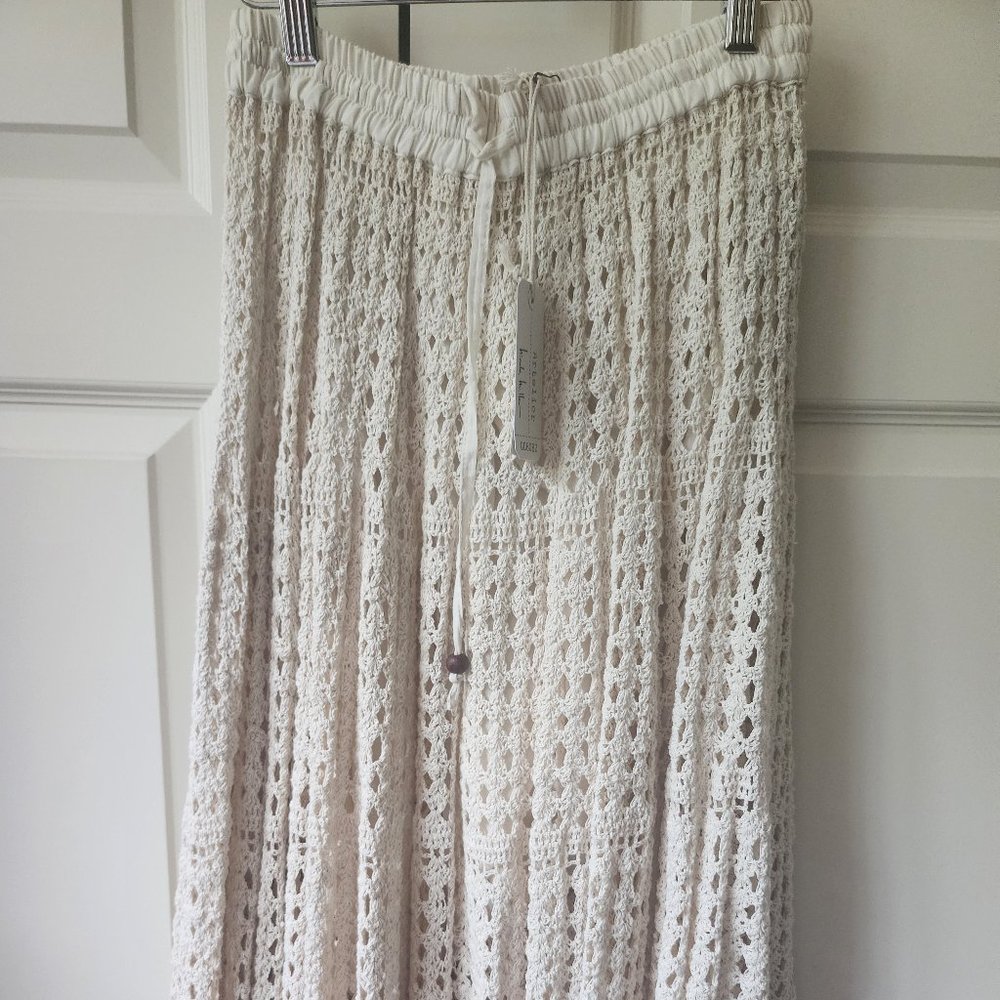 Crochet Maxi Skirt NWT